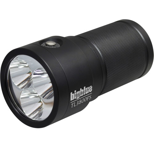Bigblue TL3800P Supreme 3800 Lumen Narrow Beam Technical Light with Extended Battery, Black