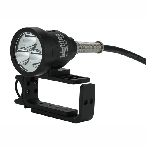 Bigblue Lighthead with Adjustable Goodman Handle for TL4000P EO Black
