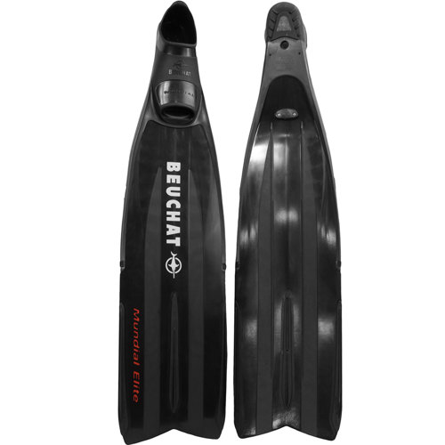 Beuchat Mundial Elite Freediving Fins, Black