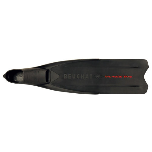 Beuchat Mundial One Freediving Fins 39/40 Black