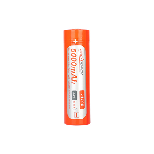 OrcaTorch 21700 Battery 5000mAh