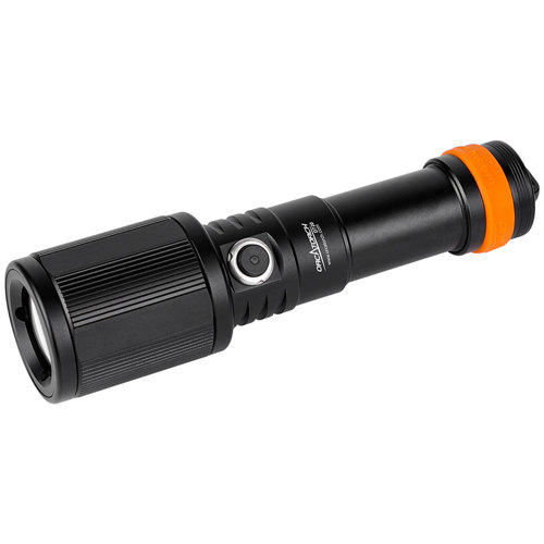 OrcaTorch D720 Super Focus Beam Angle Dive Light Open Box