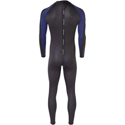 NSSU スイムスーツ 黒/青 NeoSport 3/2mm Men's Full Wetsuit