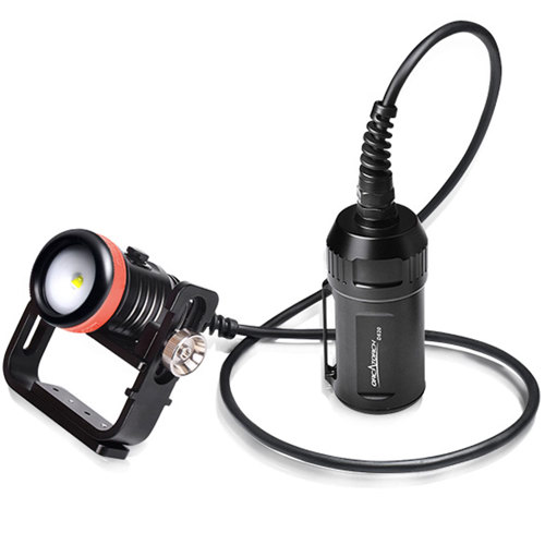 OrcaTorch D620V 2700 Lumens Canister Video Light