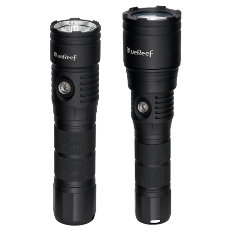 Blue Reef 2000 Lumens & 3000 Lumens Dive Light Kit