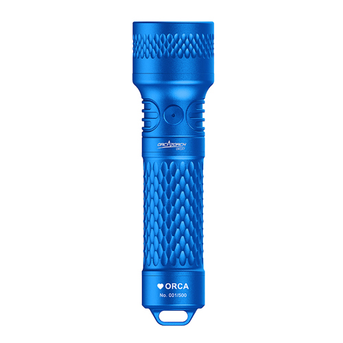 OrcaTorch Orca7 3000 Lumens Dive Light Ocean Blue