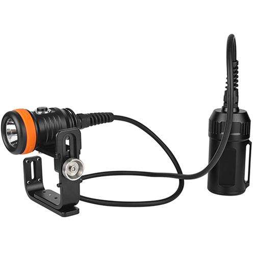 ORCATORCH D620 Scuba Dive Canister Light 2700 Lumens LED Rechargeable Battery 
