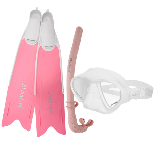 Blue Reef Static S Freediving Mask, Fins & Snorkel Set