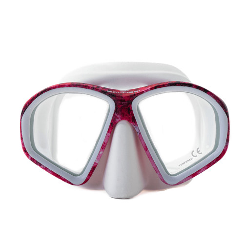 Bonassi Athena Spearfishing & Freediving Mask Camo Pink