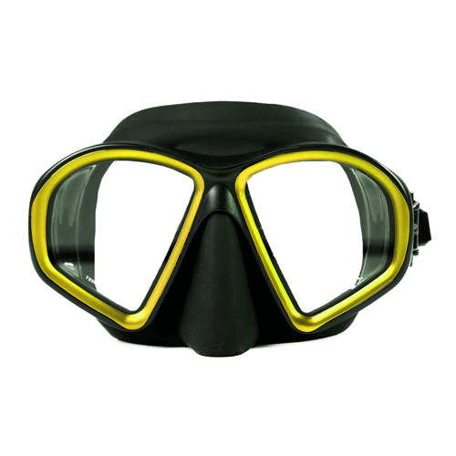 Bonassi Athena Spearfishing & Freediving Mask Yellow
