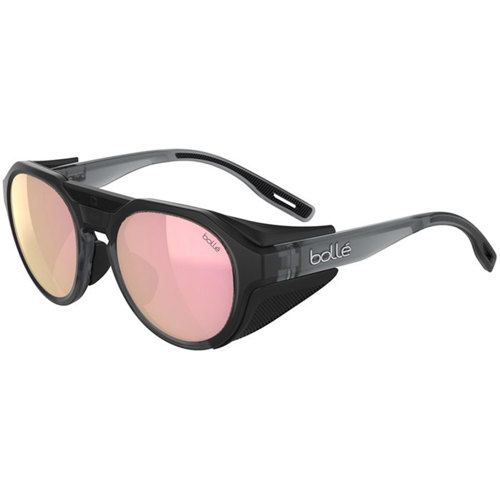 Bolle Ascender Polarized Sunglasses, Gray Frost/Brown Pink BS140001