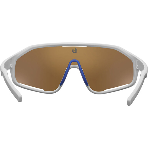 USED Bolle Shifter Sunglasses Shiny White/Brown Blue 12508 display picture 1
