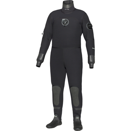 Bare D6 Pro Dry HD Suit, Black