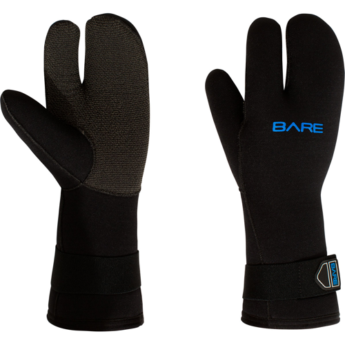 Bare 7mm K-Palm Three-Finger Mitt