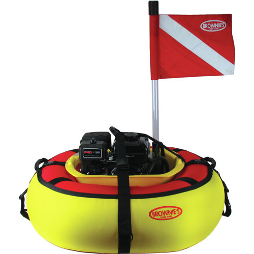 Brownie's Third Lung Economy Floating Hookah, 2 Diver