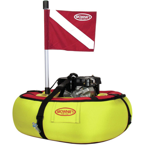 Brownie's Third Lung Deluxe Floating Hookah, 2 Diver