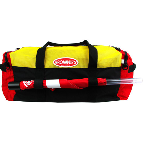 60 Ft Brownie's Third Lung Yellow Air Breathing Line - 5/16 ID, 300 PSI WP