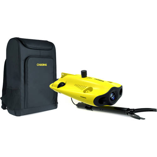 CHASING GLADIUS MINI S Underwater ROV with Backpack & Robotic Claw, 656' Tether