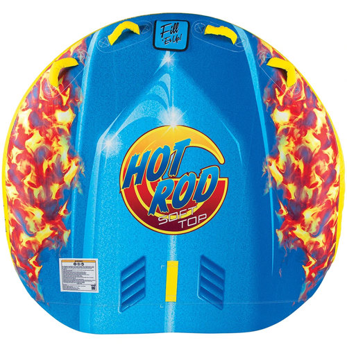 Connelly Hot Rod Soft Top 2 Rider Towable, Blue/Red