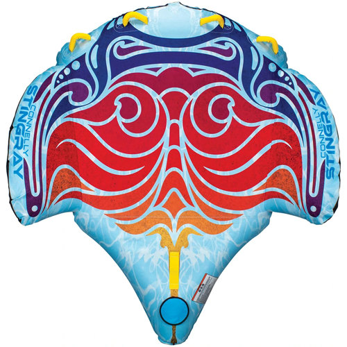 Connelly Stingray Soft Top 2 Rider Towable, Blue/Red