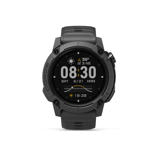 Coros Nomad GPS Sport Watch with Silicone Band Dark Gray