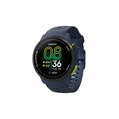 Coros PACE Pro GPS Sport Watch with Silicone Band Blue
