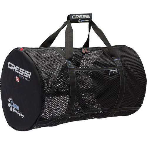 Cressi Crete Mesh Bag Black/Blue