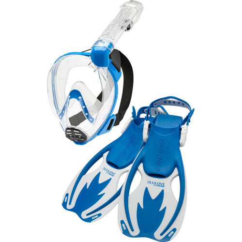 Cressi Baron Jr & Rocks Snorkeling Sets