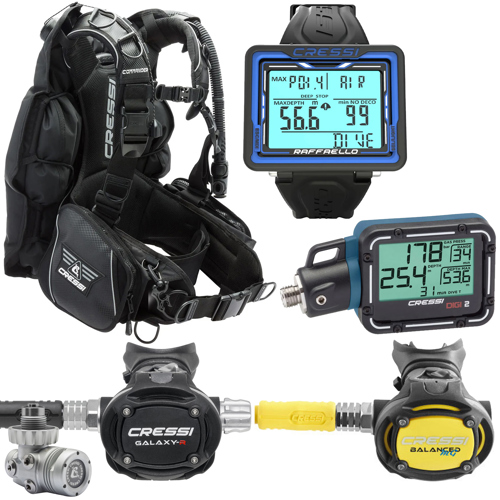 Cressi Commander Cold Water Pro Package DIN