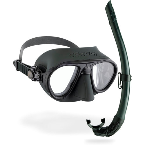 Cressi Calibro Mask and Corsica Snorkel Kit