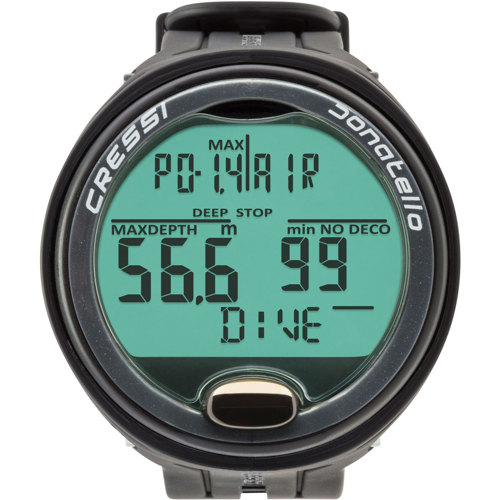 Cressi Donatello Wrist Computer Black/Silver