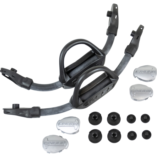 Cressi Elastic Bungee System, Fits Reaction, Frog Plus Fins
