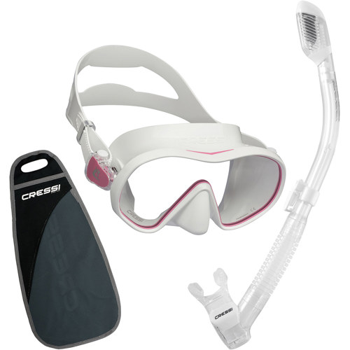 Cressi F-Dual Mask and Supernova Dry Snorkel