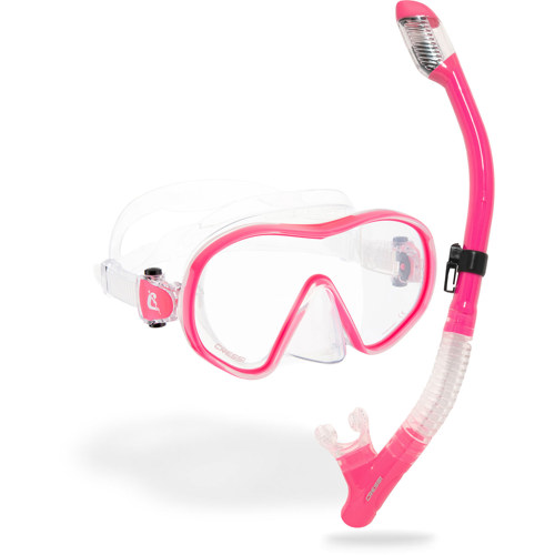 Cressi F-Dual Mask and Tao Dry Snorkel