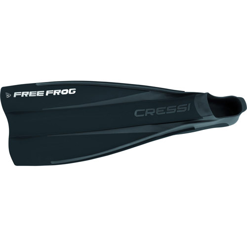 Amazon.com : CRESSI Frog Open Heel Fins Black Xs : Sports