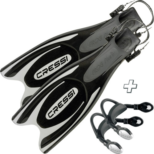 Cressi Frog Plus Open Heel Dive Fins, cressi fins, cressi open