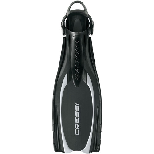 Cressi Reaction Open Heel Fins with Bungee Straps