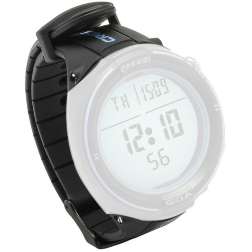 Cressi Watchband for Goa/Cartesio Dive Computers Black/Blue