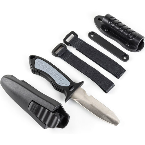 SEAC Blunt, Scuba Diving Knife, 3,3 inches of Titanium Blade