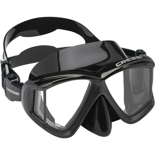 Cressi Liberty Quattro Panaromic Mask Black