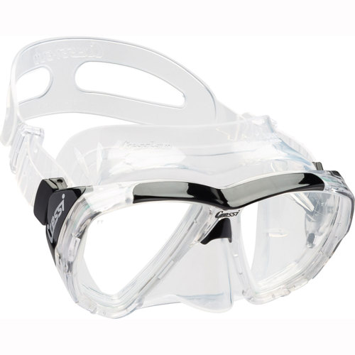 Cressi Big Eyes Clear Skirt Mask