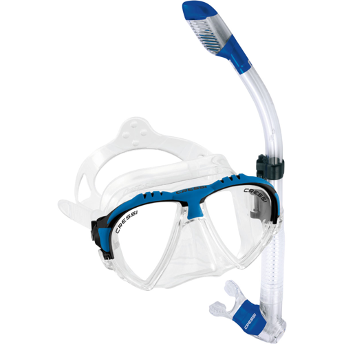 Cressi Matrix Mask with Dry Snorkel Set