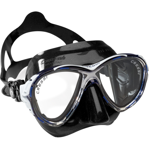 Cressi Eyes Evolution Mask Black Skirt Black/Green