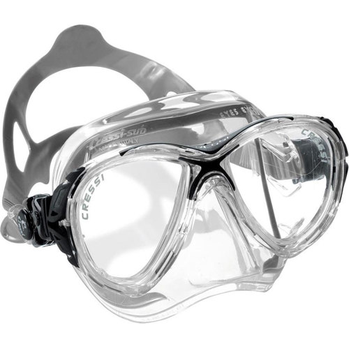 Cressi Eyes Evolution Crystal Mask Clear Skirt