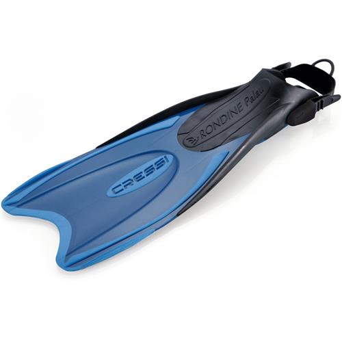 Blue Large/X-Large Cressi Palau Saf Snorkeling and Swimming Travel Flippers 
