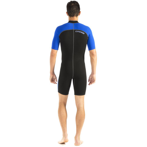 Combinaison Short Néoprène Cressi Endurance Homme - 3mm Pour Eaux Chaudes - Natation, Plongée, Sports Nautiques