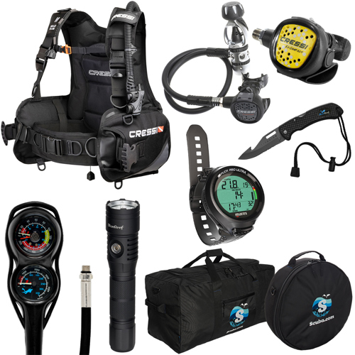 Cressi Solid Plus BCD Package