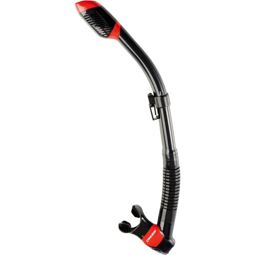 Cressi Supernova Dry Snorkel Black/Red
