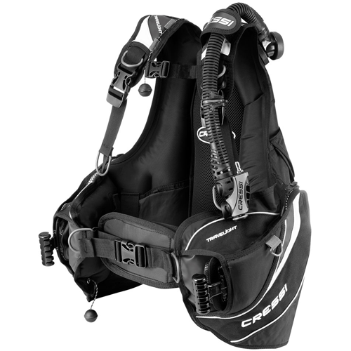 ダイビング　BCD　クレッシーサブ TRAVELIGHT BLUE S　新品 Cressi Travelight B.C.D.