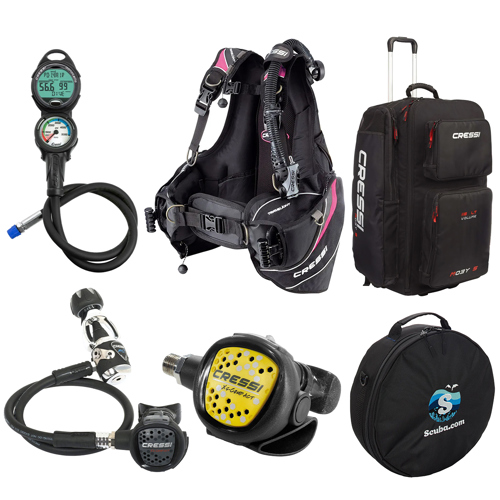 Cressi Travelight Women's Package